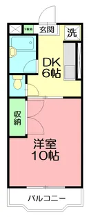 グランシャリオI【202号室】の間取り