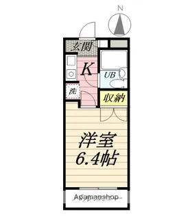 マインズ大和【1階】の間取り