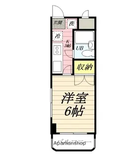 コクブマンション【3階】の間取り