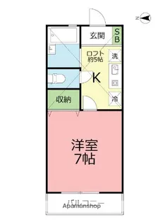 スカイコート【2階】の間取り