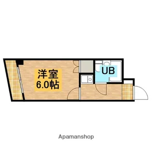 ビューハイツ湘南【3階】の間取り