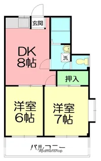 平野ビル【3階】の間取り