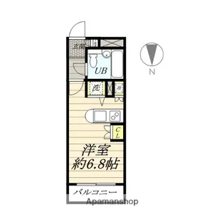 ワコーレエレガンス鶴巻温泉第一【2階】の間取り