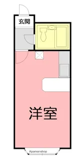 ベルピア秦野第2【1階】の間取り