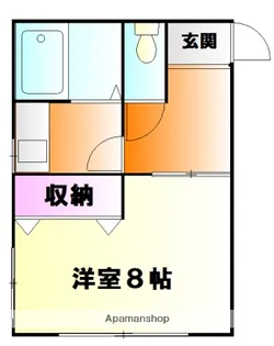 シャトルMー1【1階】の間取り
