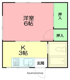 後藤ハイツ【2階】の間取り