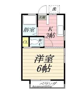 ハイツヒロ【2階】の間取り