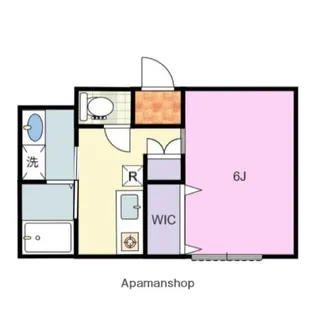 ピュアメゾン平塚中里【103号室】の間取り
