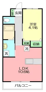 イーストーン【2階】の間取り