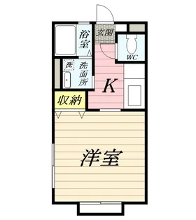 ツリーベル館【1階】の間取り