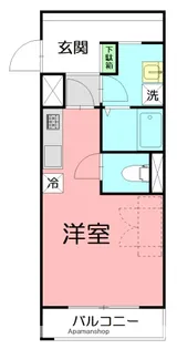 エクレールアクシス【1階】の間取り