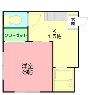 BRIGHTON【1階】の間取り