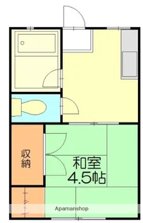 ハイム青山【2階】の間取り