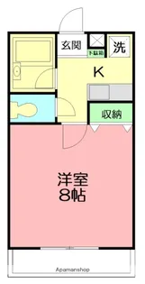 サンリーブ湘南台【1階】の間取り