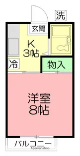 ハイツウメダ【2階】の間取り