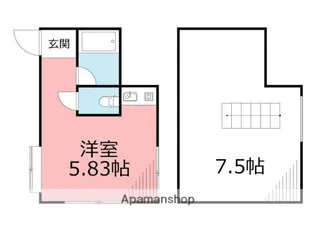 セゾン茅ヶ崎【1階】の間取り
