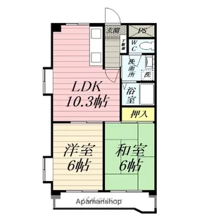 トゥインクルハウス【3階】の間取り