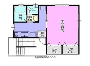 シャトレー茅ヶ崎【2階】の間取り