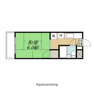 鵠沼ローゼンハイム【2階】の間取り