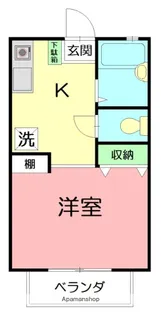 ザ・スプリングB棟【2階】の間取り