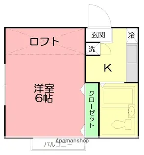 パームタウン【2階】の間取り