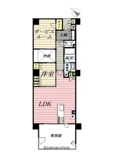グラン・レ・ジェイド湘南江ノ島R134【1階】の間取り
