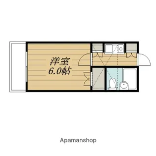 ビューパレス茅ヶ崎【2階】の間取り