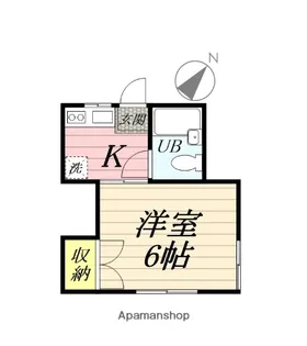 ピュアクール鶴間【1階】の間取り