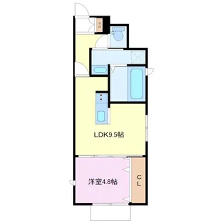 プレ・プラージュ【1階】の間取り