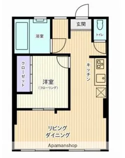 平塚紅谷座ビル【3階】の間取り