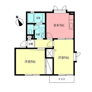 コンフォールハウスA【1階】の間取り