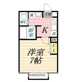 テルメゾン【1階】の間取り