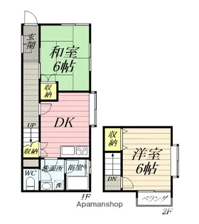 風水カーサ【1階】の間取り
