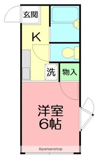 ハーヴェスト虹ケ浜【2階】の間取り