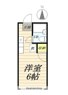 ハーヴェスト虹ケ浜【1階】の間取り