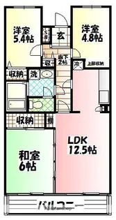 エスポワール平田【3階】の間取り