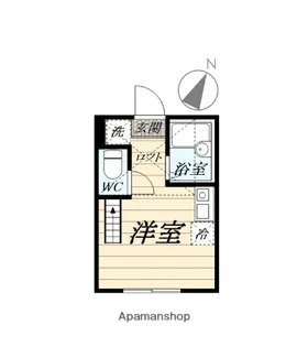 プライムテラス南林間Ⅲ【1階】の間取り