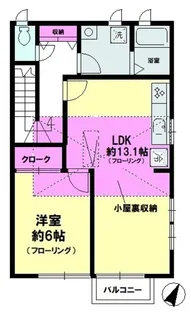 サウスコーストII【2階】の間取り