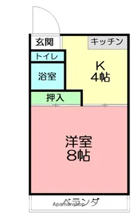 サンワード小泉NO.10【1階】の間取り