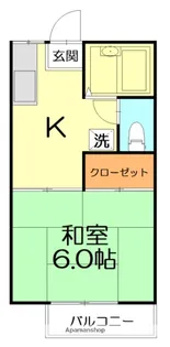 メゾンゾール【2階】の間取り