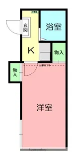 パレス・ランA【1階】の間取り