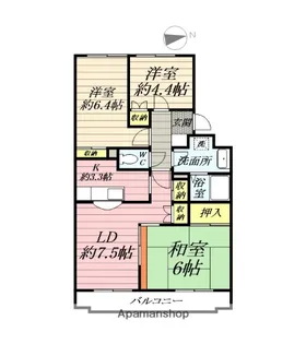 プチフォーレ高森 Ⅰ【1階】の間取り