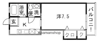 S.ブロッサム【1階】の間取り