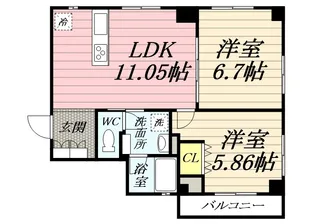 ASTOLTIA【1階】の間取り