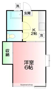 今井ハイツA棟【1階】の間取り