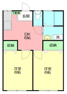 エーデルハイム【1階】の間取り