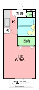 アルテミスTOKAI【2階】の間取り