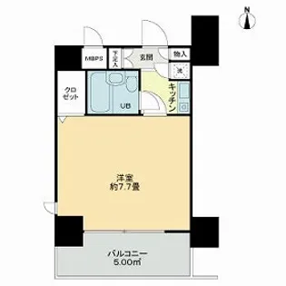 クリオ平塚参番館【4階】の間取り