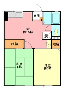 シティハイムハウスM3【2階】の間取り