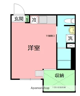 レガーメ東海【1階】の間取り